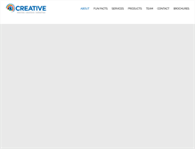 Tablet Screenshot of creativepgm.com